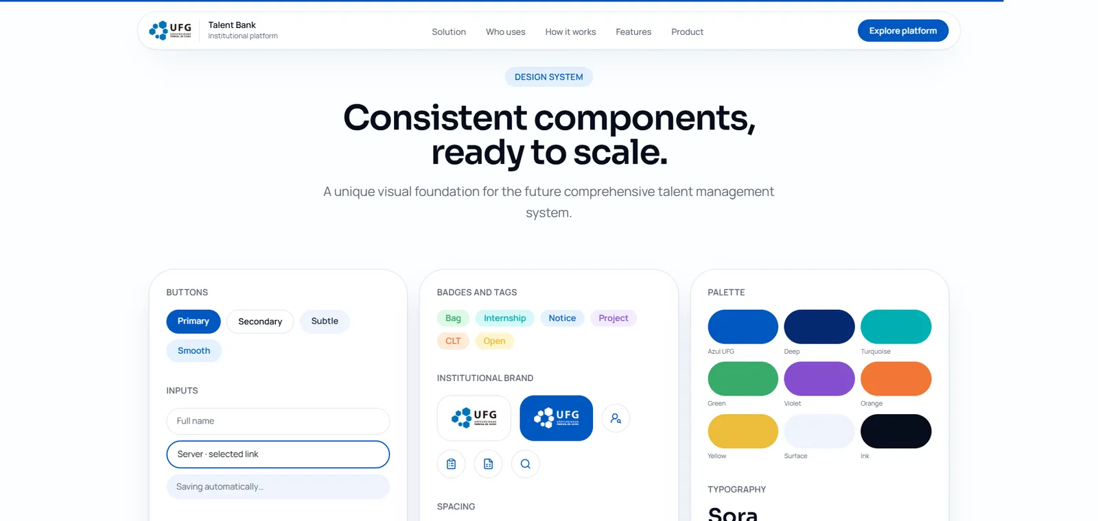 Design system foundations